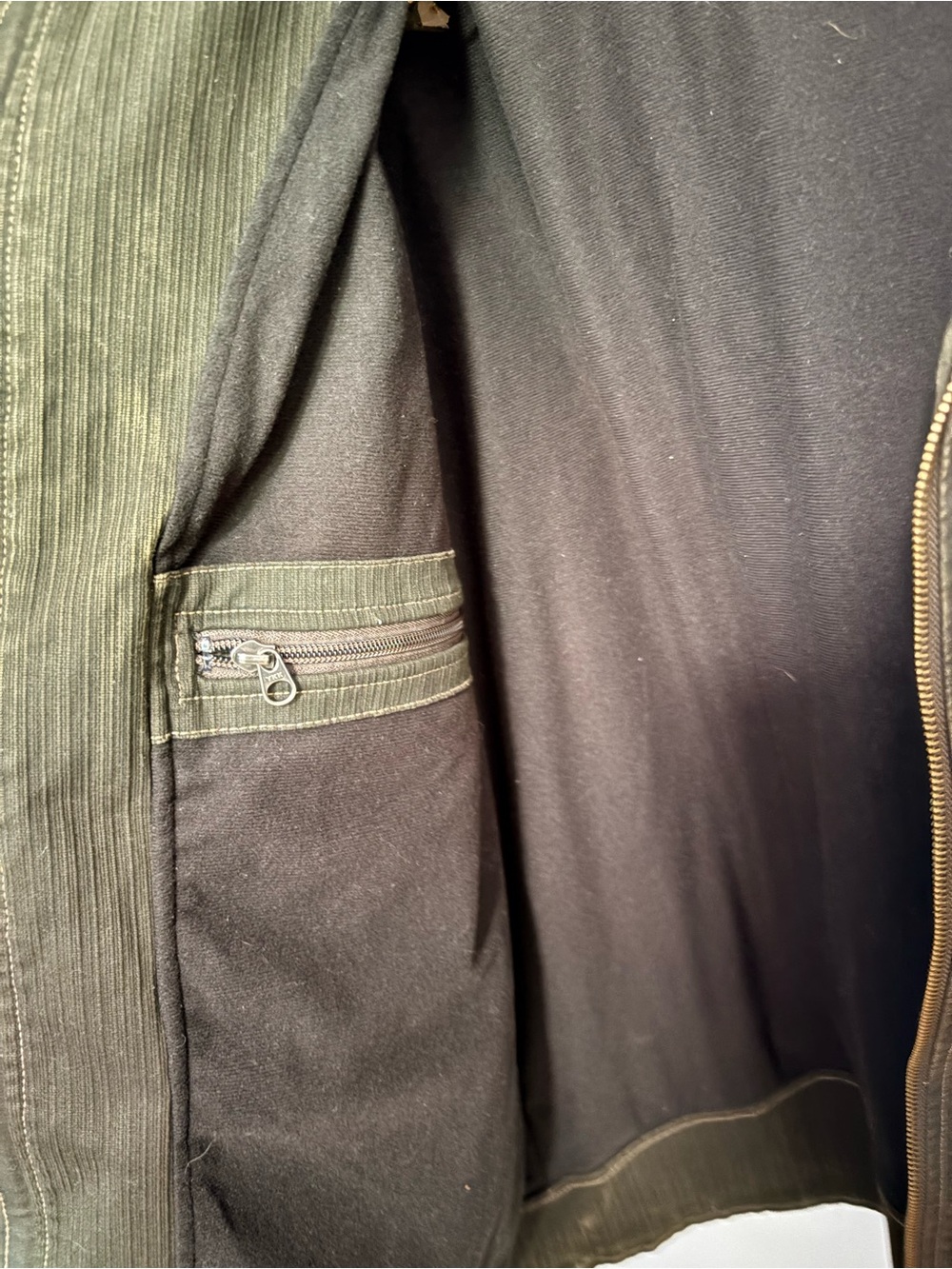 KÜHL Men's Dark Brown Military-Style Zip Jacket - Picture 5 of 7